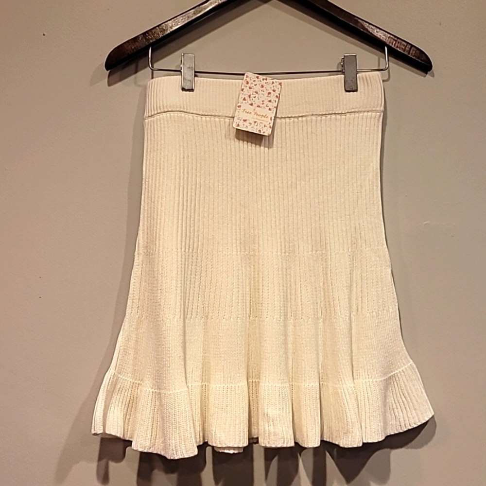 Free People knitted skirt